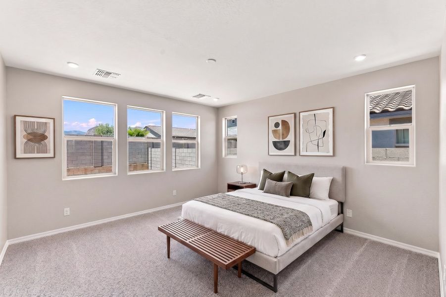 Furnished interior view inside a new home in Tirreno at IronWing, Litchfield Park (Image 10).