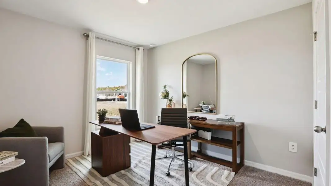 Furnished interior view inside a new home in Hawthorne Ranch, Lakeland (Image 26).