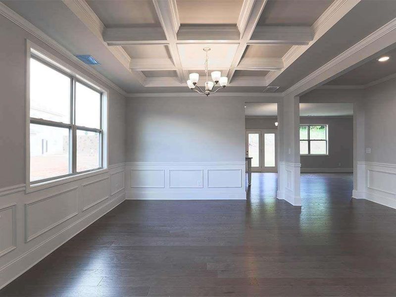 Spacious, unfurnished interior of a new home in Briarwood, Cumming (Image 11). Spacious, unfurnished interior of a new home in Briarwood, Cumming (Image 11).