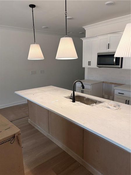 Furnished interior view inside a new home in River Walk Place, Lawrenceville (Image 10).