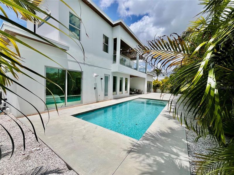 Exterior details and patio area of a home in , Sarasota (Image 23).