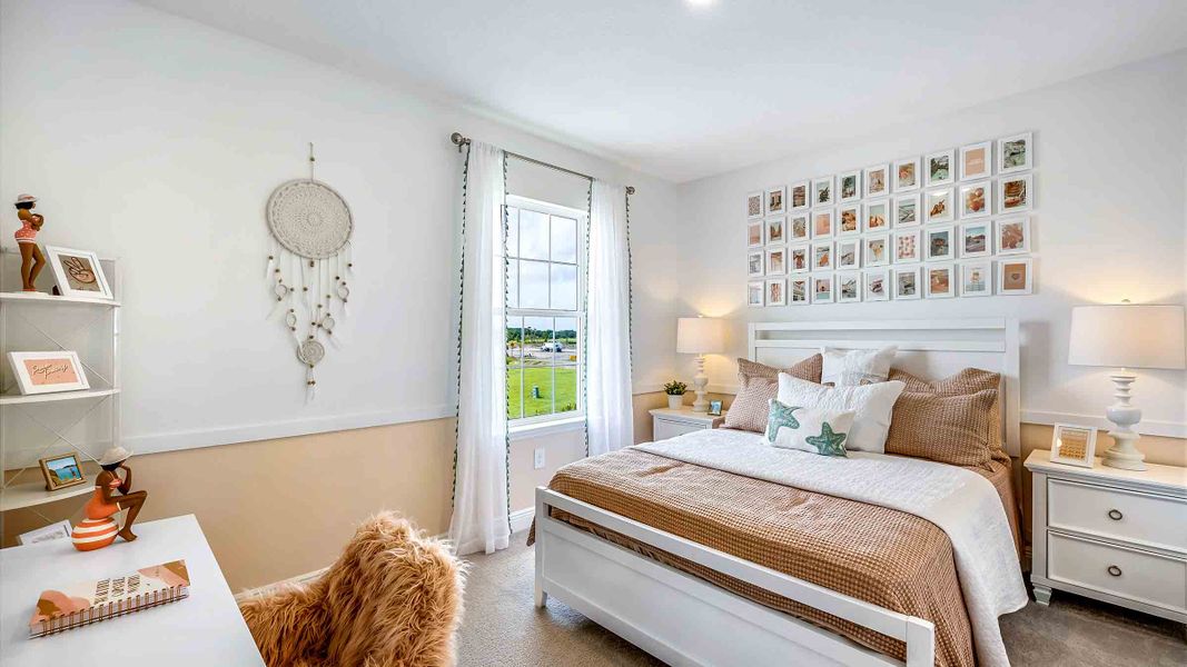 Furnished interior view inside a new home in Solera at Lakewood Ranch, Bradenton (Image 19).