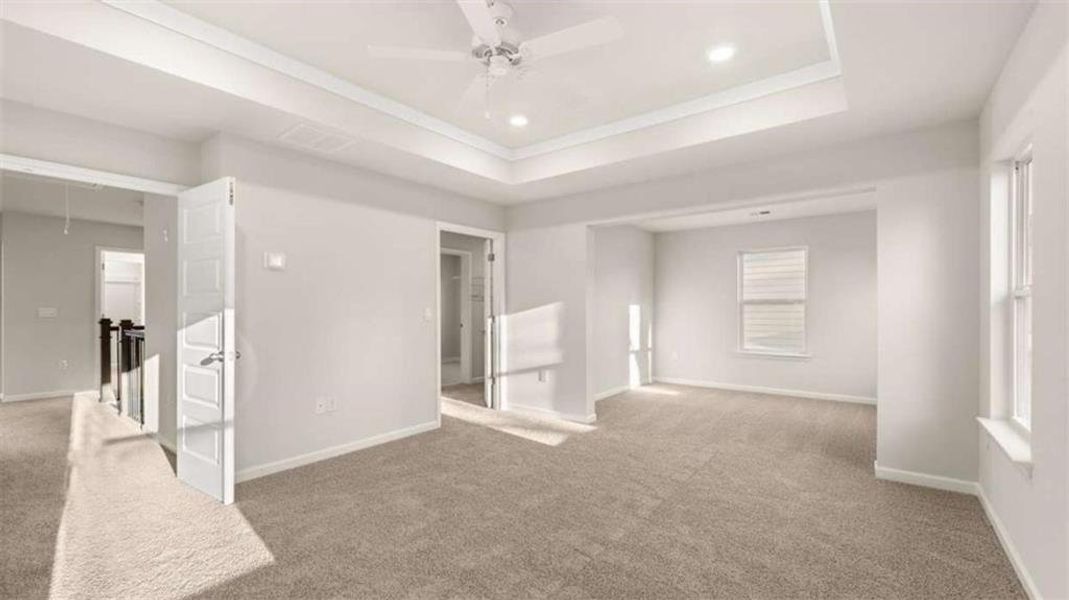 Spacious, unfurnished interior of a new home in Water Oak Estates, Lawrenceville (Image 28).