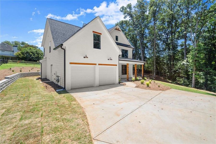 Exterior details and patio area of a home in , Cumming (Image 31). Exterior details and patio area of a home in , Cumming (Image 31).