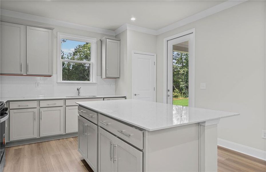 Furnished interior view inside a new home in Sun City Peachtree, Griffin (Image 7).