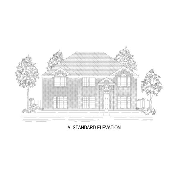 Representative rendering of the exterior for the Stonebriar 2R by First Texas Homes (Image 1). Representative rendering of the exterior for the Stonebriar 2R by First Texas Homes (Image 1).