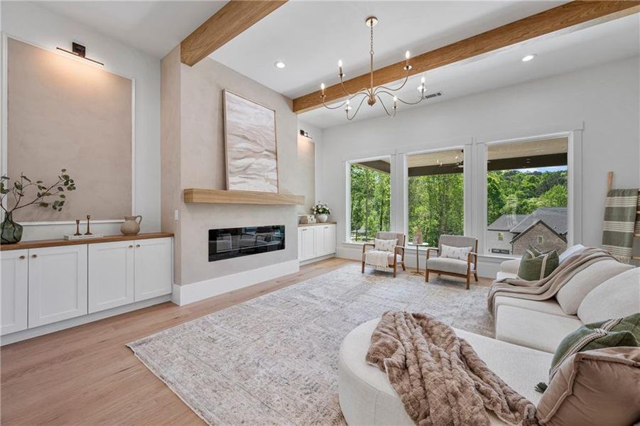 Furnished interior view inside a new home in , Lawrenceville (Image 54).