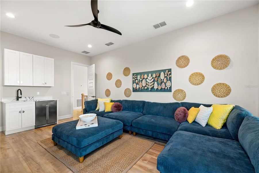 Furnished interior view inside a new home in , Flagler Beach (Image 40).