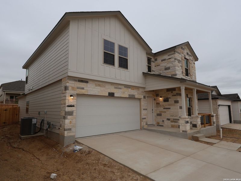 In-progress construction of a new home in Mesquite Ridge, San Antonio, TX (Image 25).