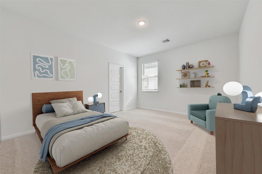 Virtually Rendered Image.