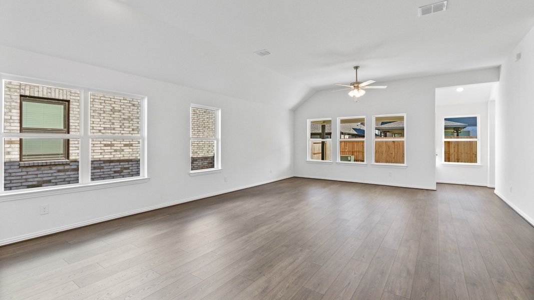 Furnished interior view inside a new home in Beamer Villas, Friendswood (Image 10).