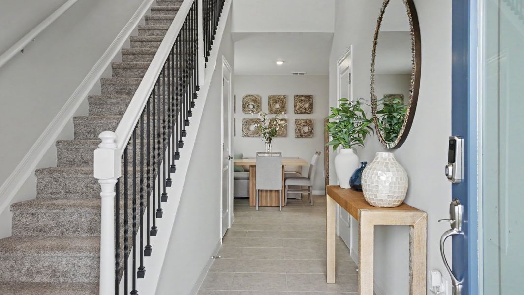 Furnished interior view inside a new home in Malabar Springs, Palm Bay (Image 4).