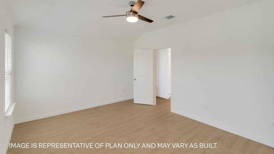 Spacious, unfurnished interior of a new home in Trails at Wildhorse, Austin (Image 9).