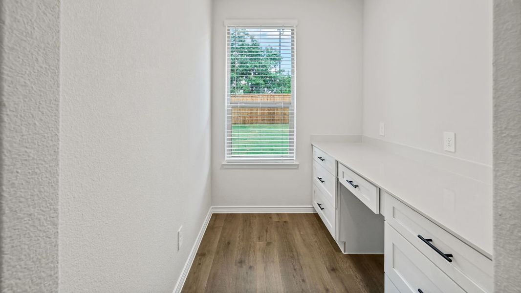 Representative furnished interior of a home built from the Durango by D.R. Horton in The Landing at Hidden Lakes, McKinney (Image 7). Representative furnished interior of a home built from the Durango by D.R. Horton in The Landing at Hidden Lakes, McKinney (Image 7).