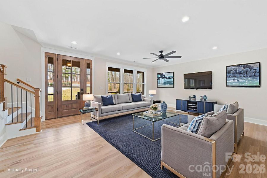 Virtually Staged - Living Room