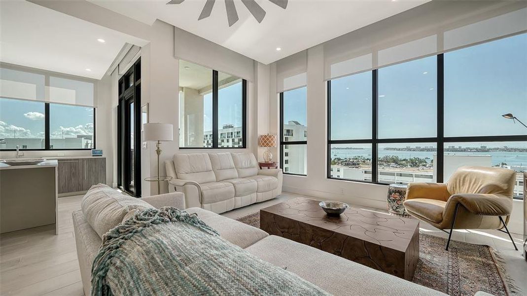 Furnished interior view inside a new home in , Sarasota (Image 6).