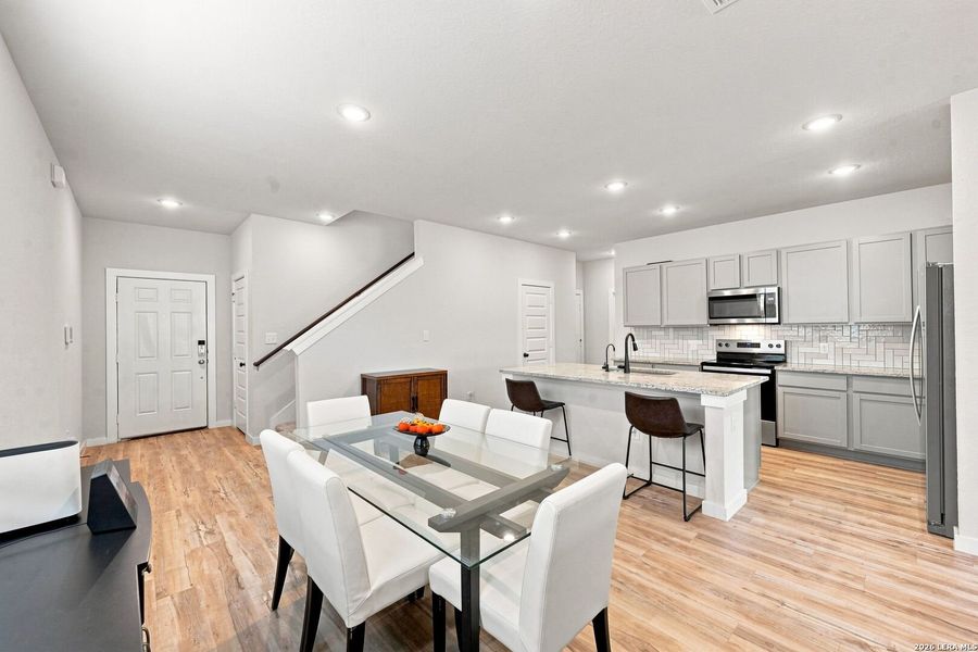Furnished interior view inside a new home in Millican Grove, Converse (Image 30).