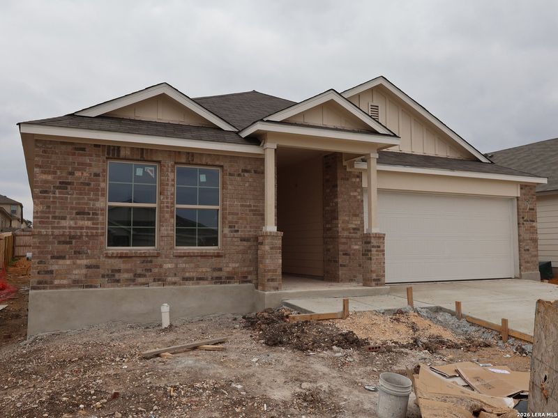 In-progress construction of a new home in Greenspoint Heights, Seguin, TX (Image 24).