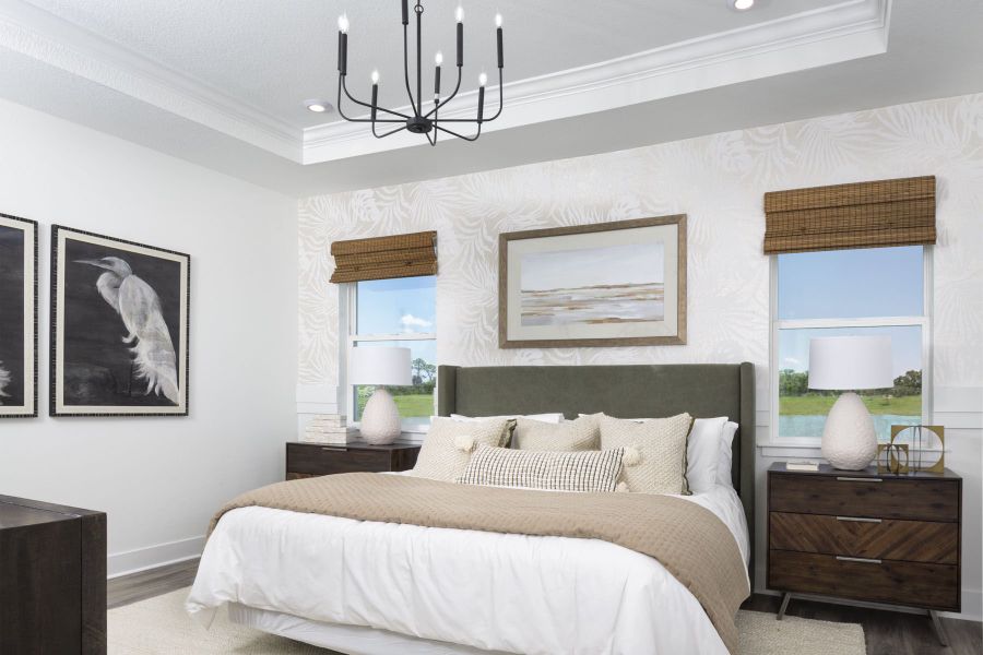 Representative furnished interior of a home built from the Pinnacle by Mattamy Homes in Wellen Park, Venice (Image 10).