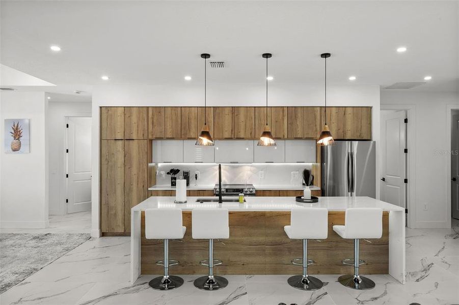 Furnished interior view inside a new home in , Rotonda West (Image 15).