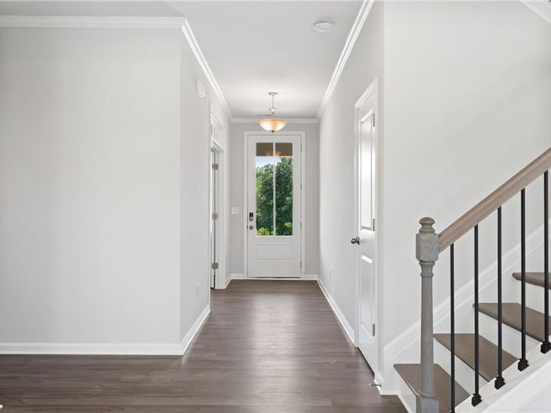Spacious, unfurnished interior of a new home in Cedar Farms, Winder (Image 15). Spacious, unfurnished interior of a new home in Cedar Farms, Winder (Image 15).
