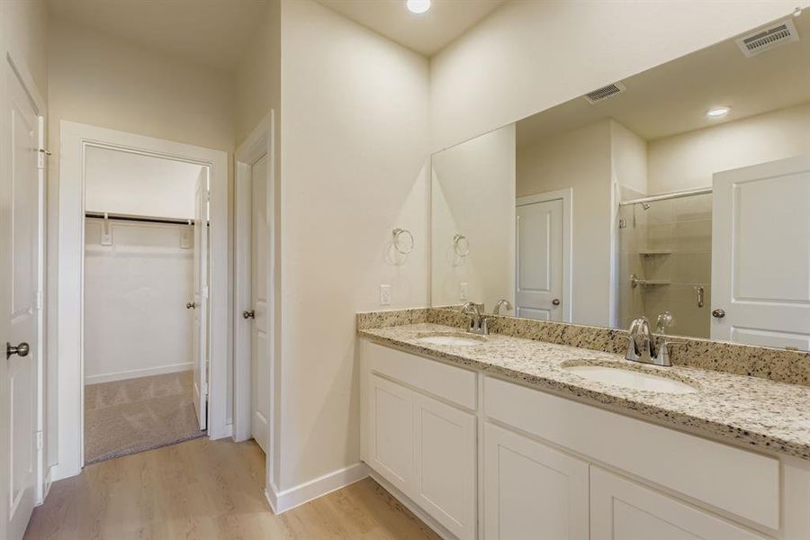 Furnished interior view inside a new home in Sperling Farms, Ferris (Image 7).