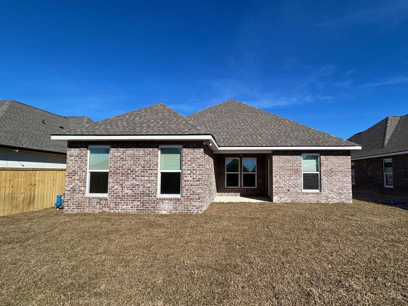 Exterior details and patio area of a home in Natureview, Freeport (Image 4).