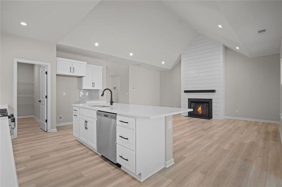 Furnished interior view inside a new home in Easton Park, Dallas (Image 8).