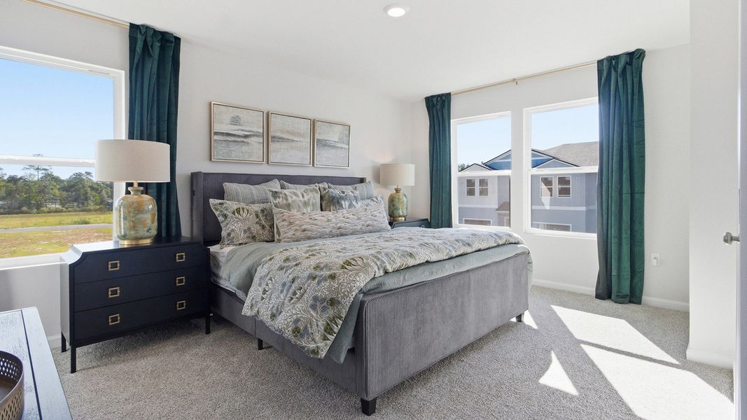 Furnished interior view inside a new home in Misting Springs, Crawfordville (Image 7).