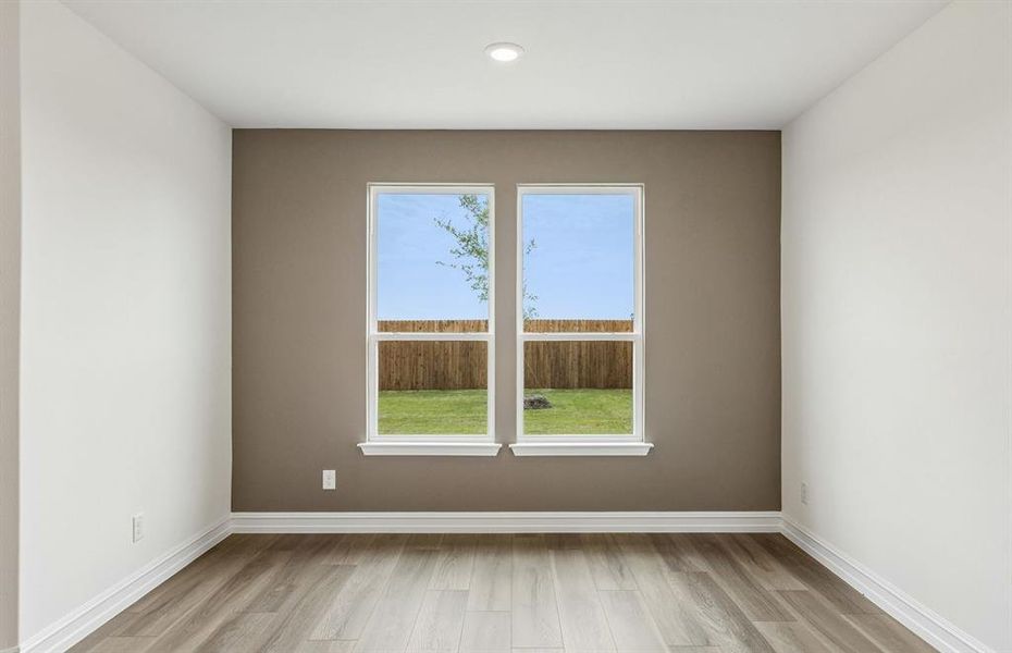 Cafe area off kitchen and gathering room