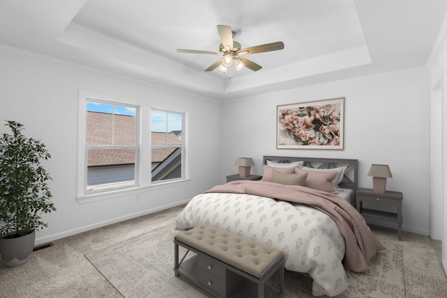 Furnished interior view inside a new home in Tillery Park, Grovetown (Image 6).