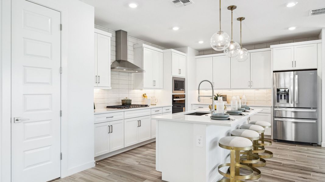 Representative furnished interior of a home built from the Apache by D.R. Horton in The Ridge at Stone Butte, Phoenix (Image 12).