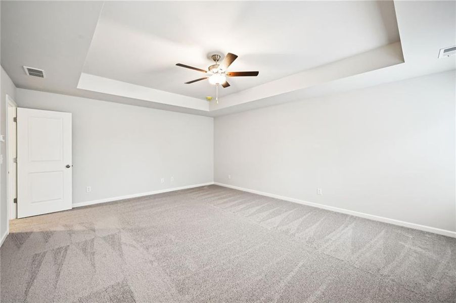 Spacious, unfurnished interior of a new home in The Hills at Cedar Creek, Winder (Image 35).