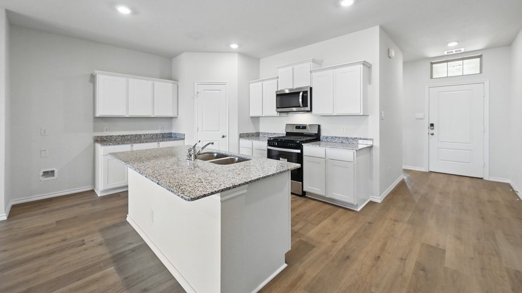Furnished interior view inside a new home in Chalk Hill, Celina (Image 3). Furnished interior view inside a new home in Chalk Hill, Celina (Image 3).