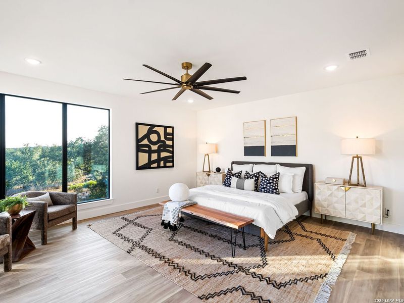 Furnished interior view inside a new home in , San Antonio (Image 17).