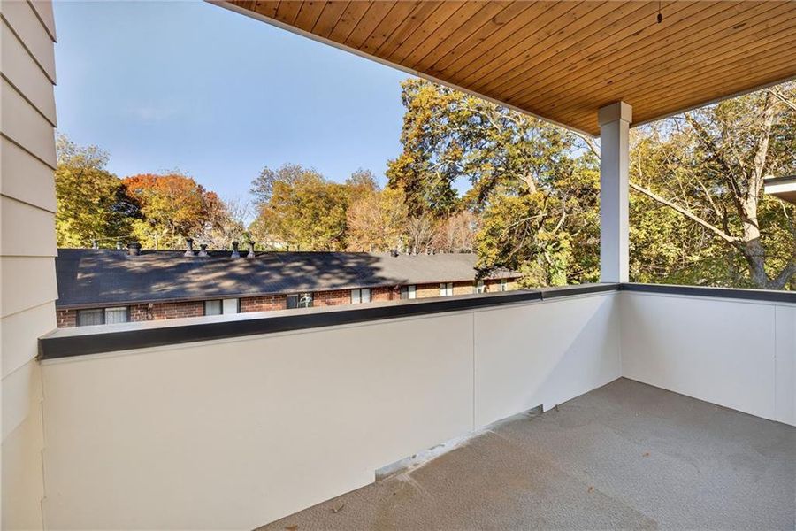 Exterior details and patio area of a home in , Atlanta (Image 25).