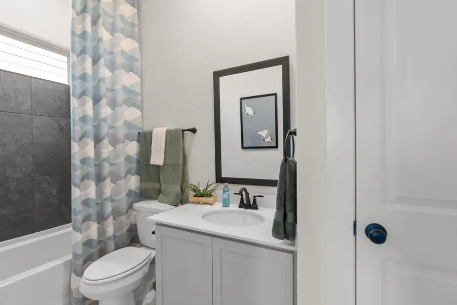 Furnished interior view inside a new home in The Crossvine – Garden Homes, Schertz (Image 4). Furnished interior view inside a new home in The Crossvine – Garden Homes, Schertz (Image 4).