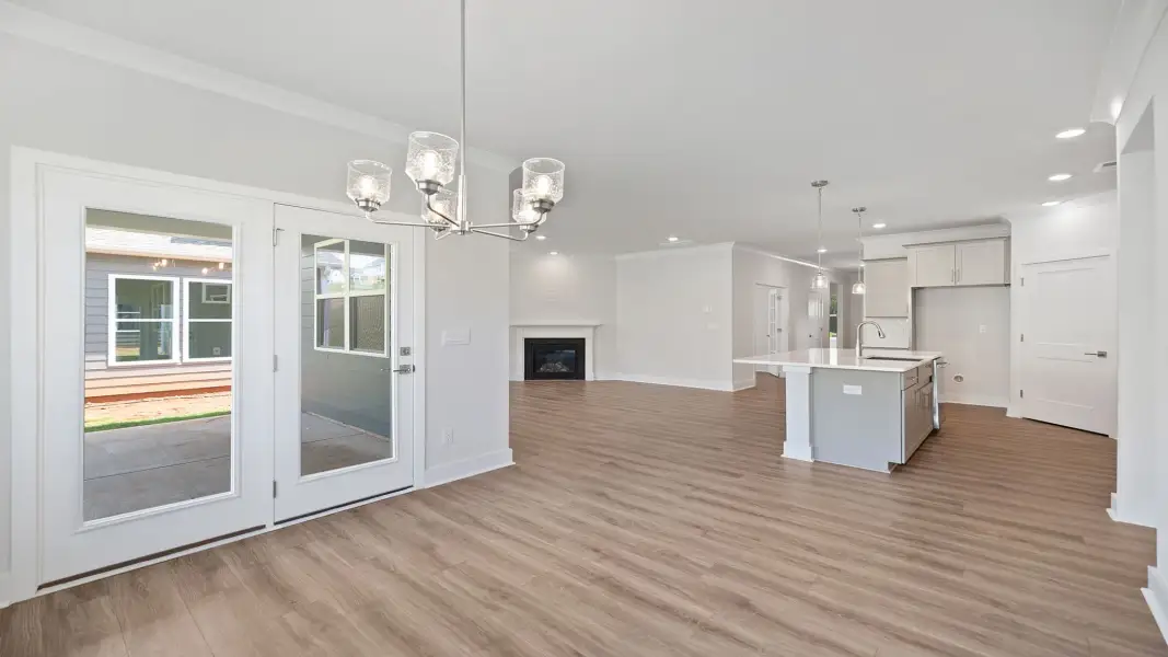 Representative unfurnished interior of a home built from the Bristol by D.R. Horton in Shadow Stone, Simpsonville (Image 27).