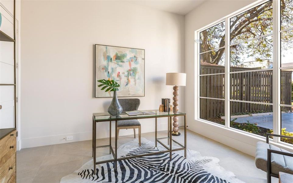 Furnished interior view inside a new home in , Dallas (Image 4). Furnished interior view inside a new home in , Dallas (Image 4).