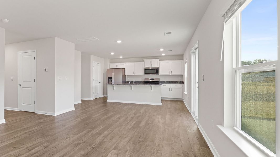 Spacious, unfurnished interior of a new home in Bentley Park, Greenwood (Image 20). Spacious, unfurnished interior of a new home in Bentley Park, Greenwood (Image 20).
