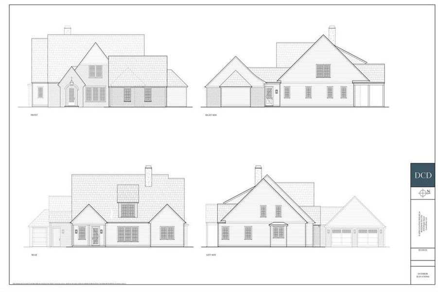 Exterior rendering of this home design in , Carrollton, GA (Image 1).