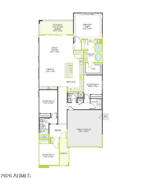ARI 623 floorplan