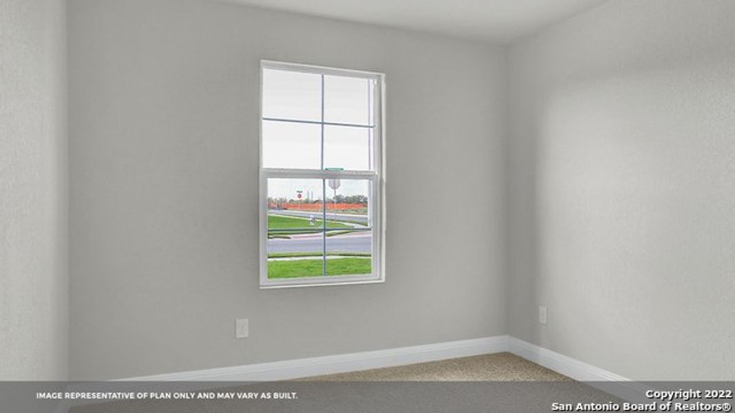 Spacious, unfurnished interior of a new home in Brookstone Creek, San Antonio (Image 8).