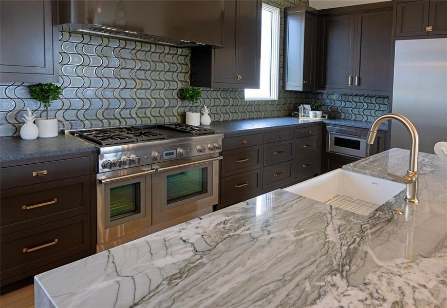 Furnished interior view inside a new home in , Southlake (Image 7).