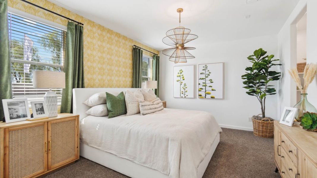 Furnished interior view inside a new home in Sorrento, Maricopa (Image 13). Furnished interior view inside a new home in Sorrento, Maricopa (Image 13).