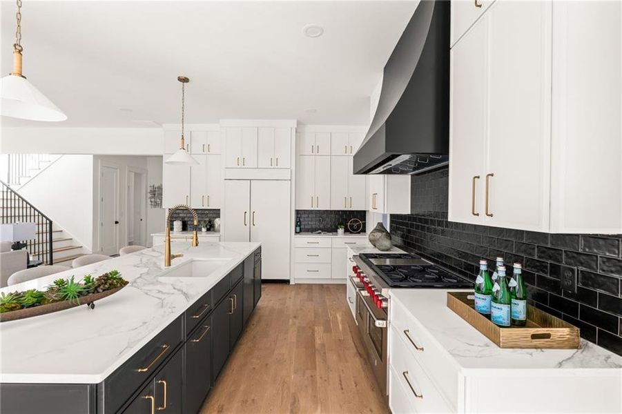 Furnished interior view inside a new home in , Atlanta (Image 19). Furnished interior view inside a new home in , Atlanta (Image 19).