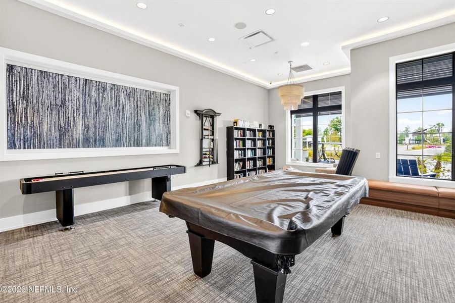 Furnished interior view inside a new home in Del Webb Wildlight, Wildlight (Image 7).