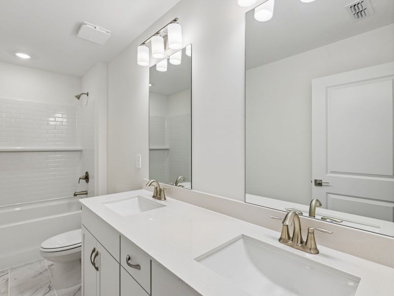 Furnished interior view inside a new home in Station Hill - Estate Series, Franklin (Image 7). Furnished interior view inside a new home in Station Hill - Estate Series, Franklin (Image 7).