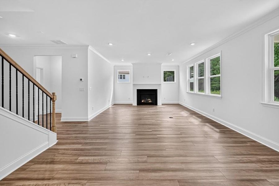 Spacious, unfurnished interior of a new home in Bennett Farm, Loganville (Image 29). Spacious, unfurnished interior of a new home in Bennett Farm, Loganville (Image 29).