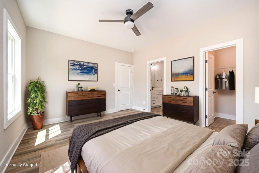 Primary Bedroom - Virtually staged Primary Bedroom - Virtually staged